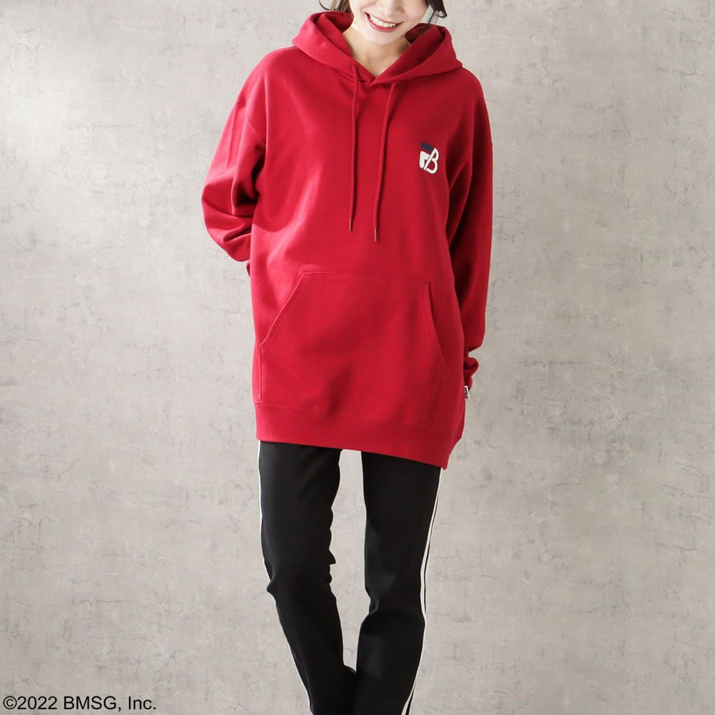 【クリアファイル1枚とフォンタブ1個をプレゼント】FILA×BE:FIRST プルパーカー レディース