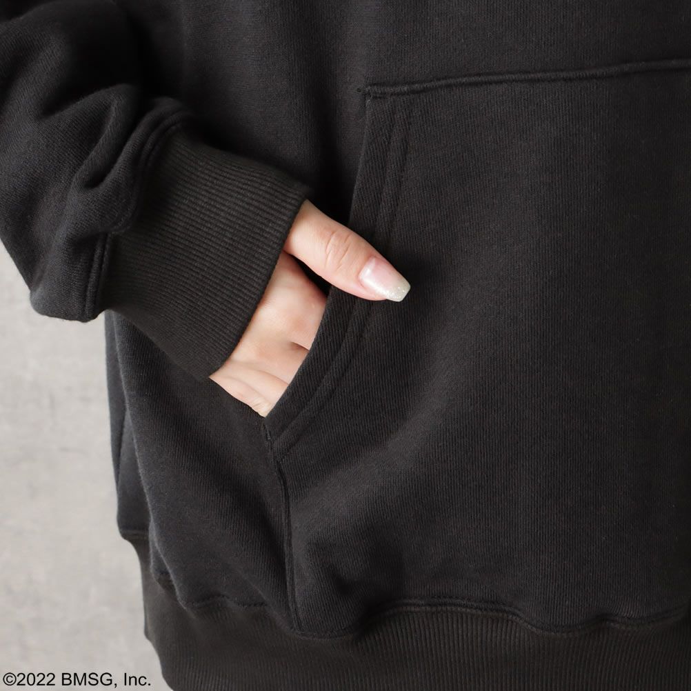 【クリアファイル1枚とフォンタブ1個をプレゼント】FILA×BE:FIRST プルパーカー レディース