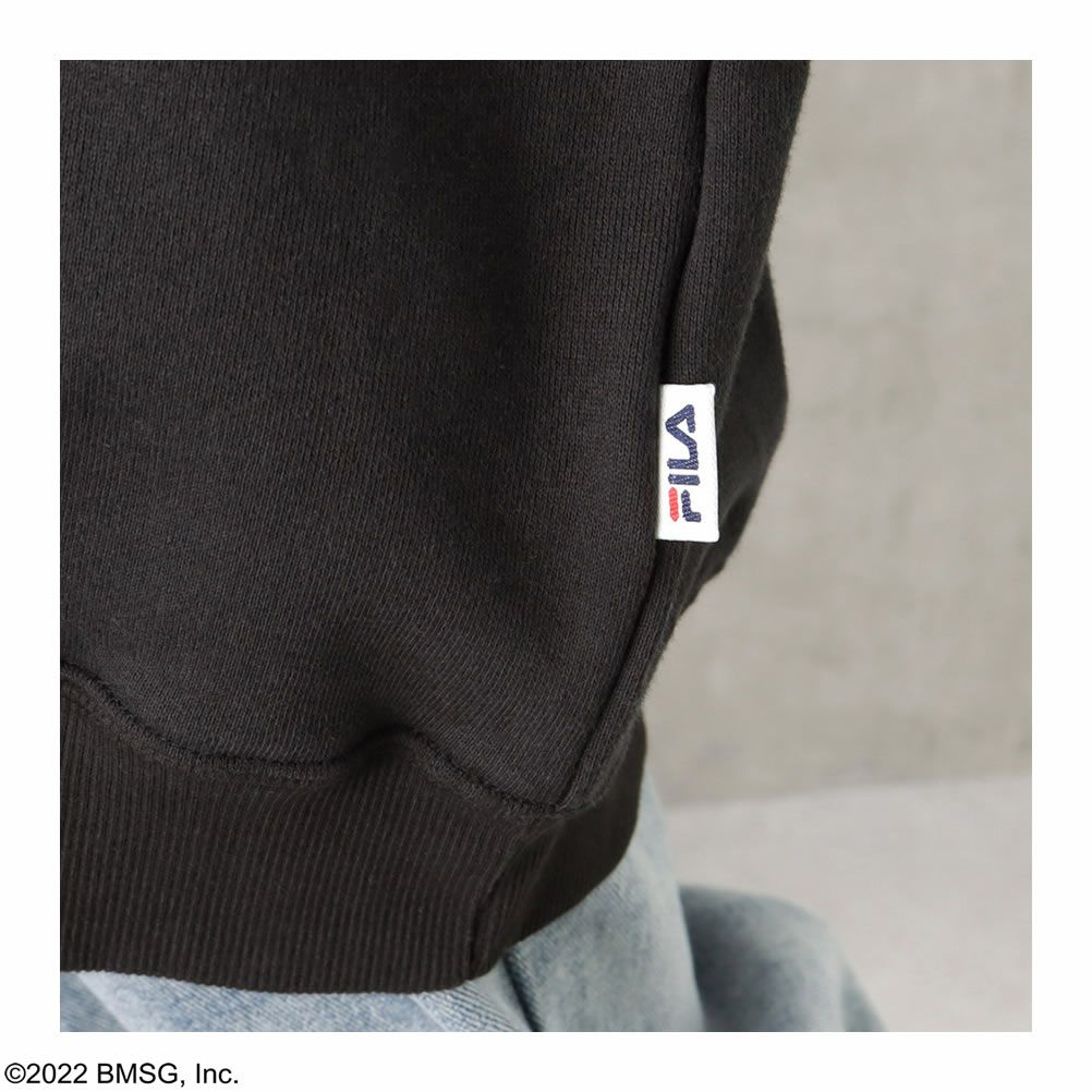 【クリアファイル1枚とフォンタブ1個をプレゼント】FILA×BE:FIRST プルパーカー レディース