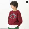 STARTER 裾フェイクレイヤードカレッジロゴトレーナー キッズ
