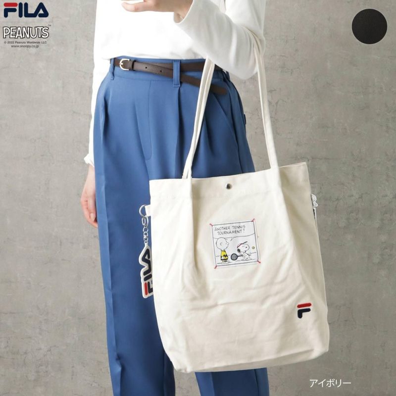 Fila Peanuts キャンバストートバッグ レディース