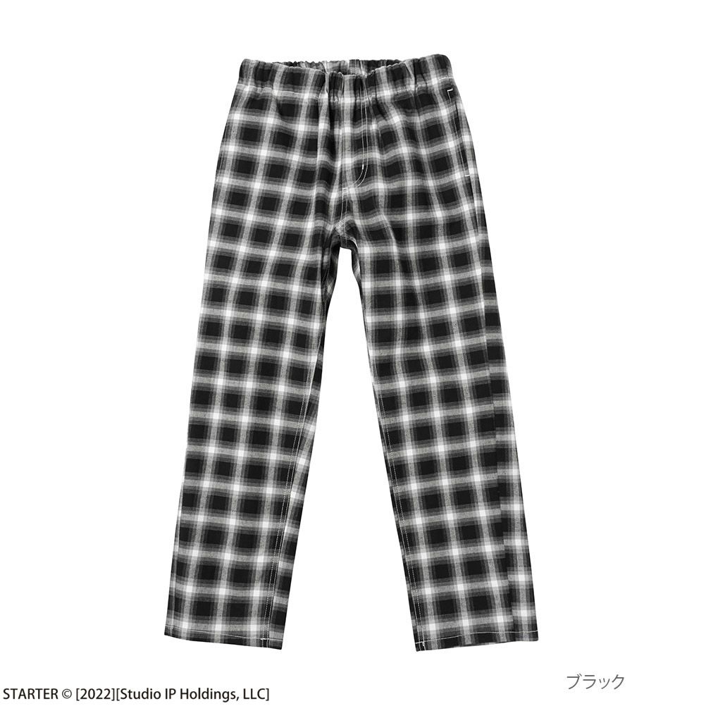 STARTER 先染めチェック柄スケーターパンツ キッズ