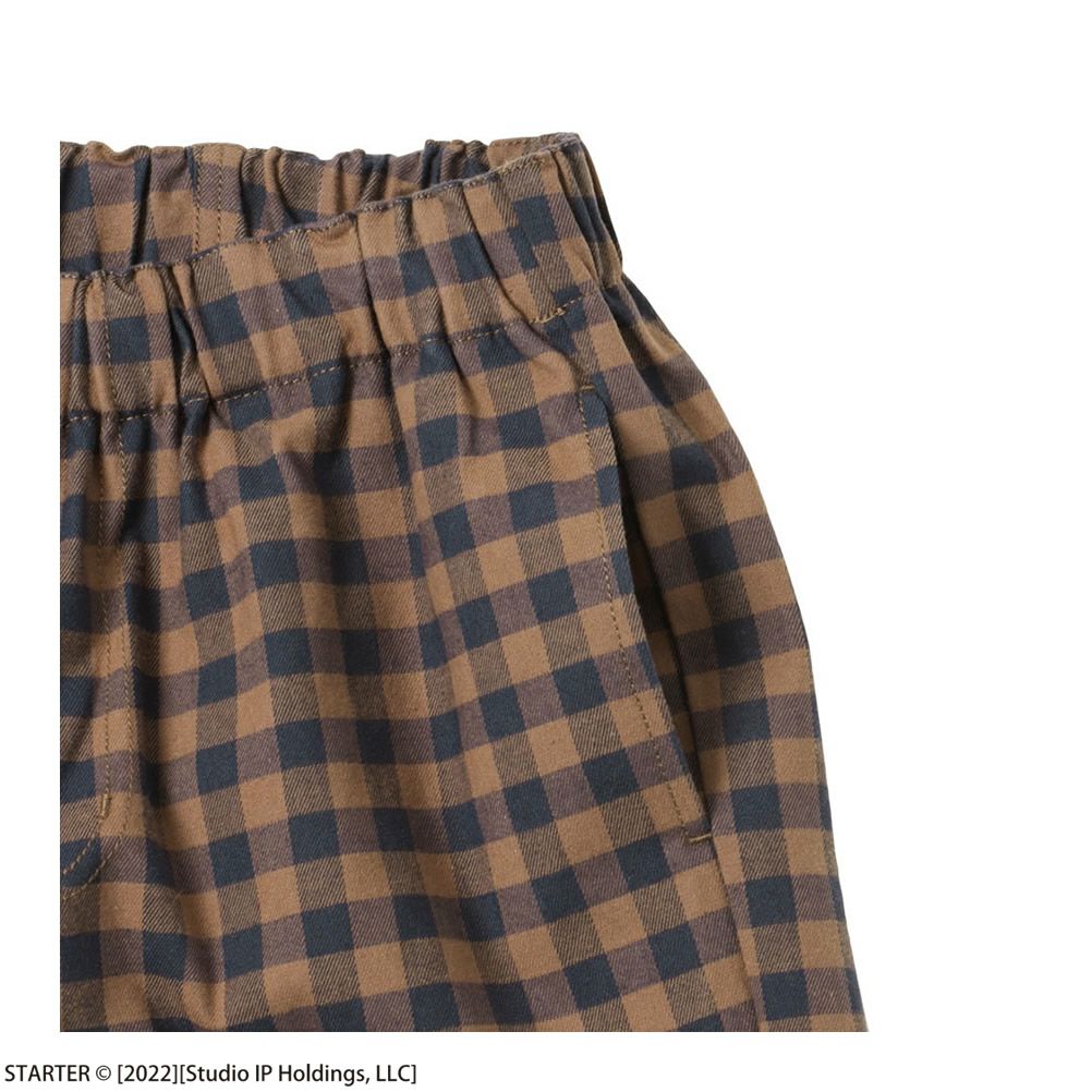 STARTER 先染めチェック柄スケーターパンツ キッズ