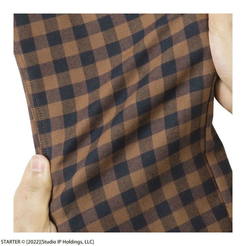 STARTER 先染めチェック柄スケーターパンツ キッズ商品画像-7