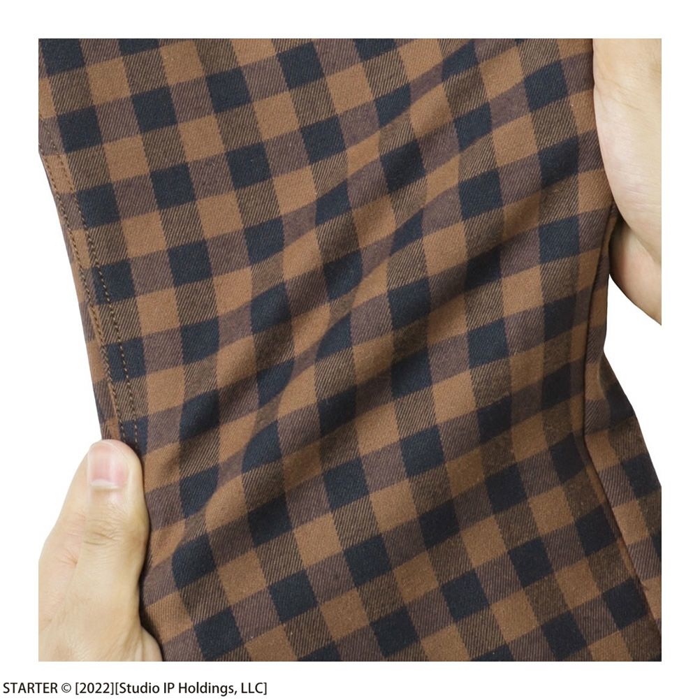 STARTER 先染めチェック柄スケーターパンツ キッズ