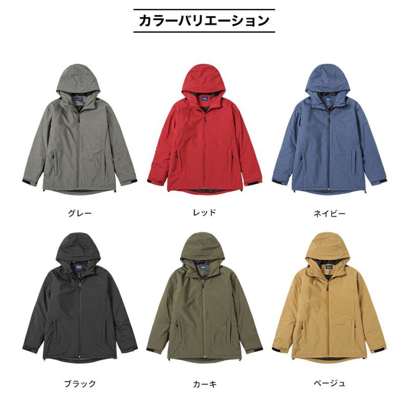 NAVY オールウェザー中綿パーカー メンズ商品画像-19