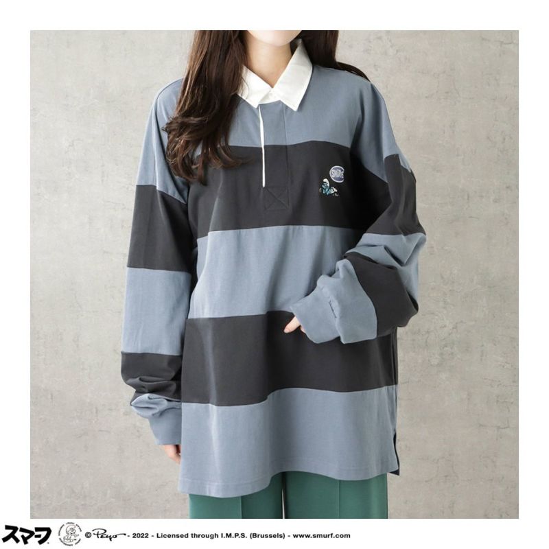 【オンラインストア限定】Smurf スマーフ ロングスリーブラガーシャツ メンズ商品画像-6