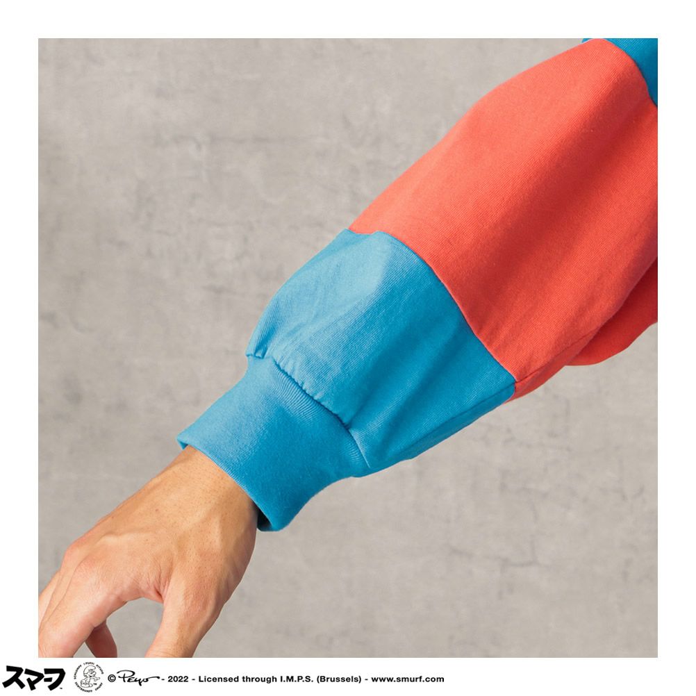 Smurf スマーフ ロングスリーブラガーシャツ メンズ