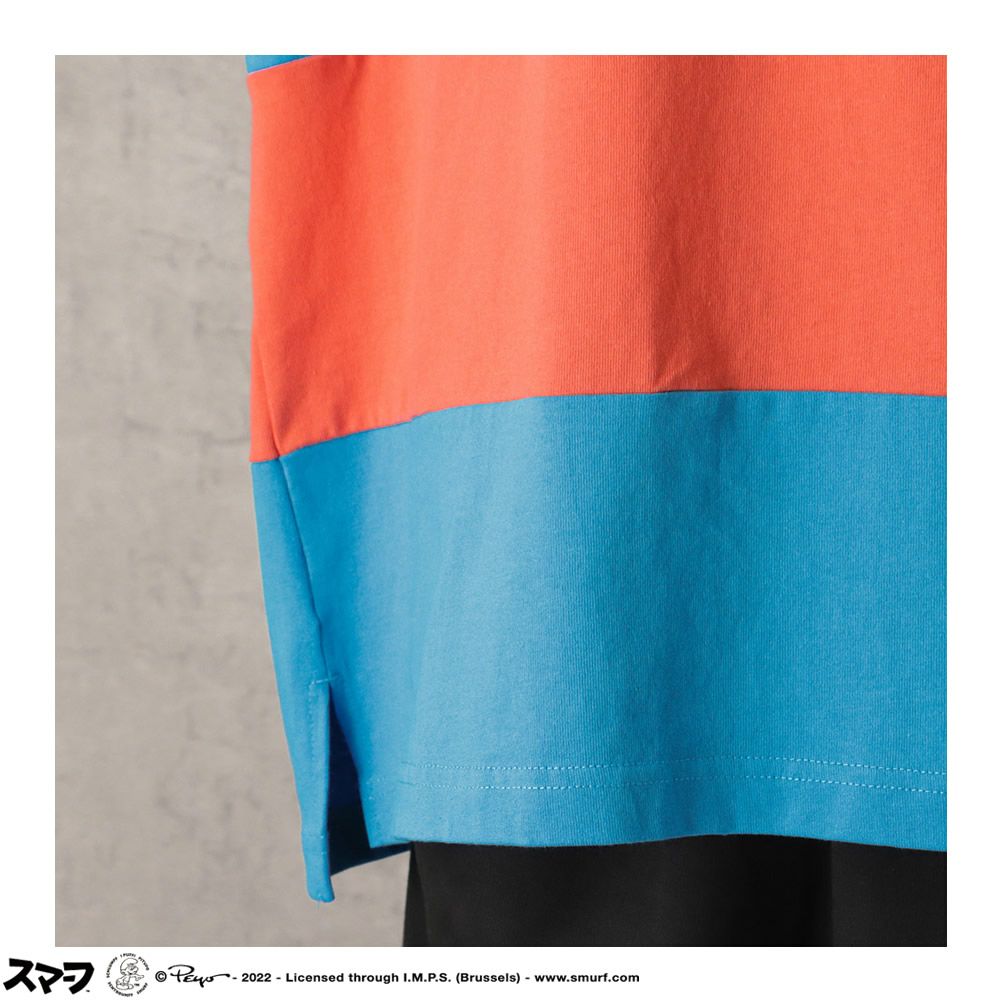 Smurf スマーフ ロングスリーブラガーシャツ メンズ