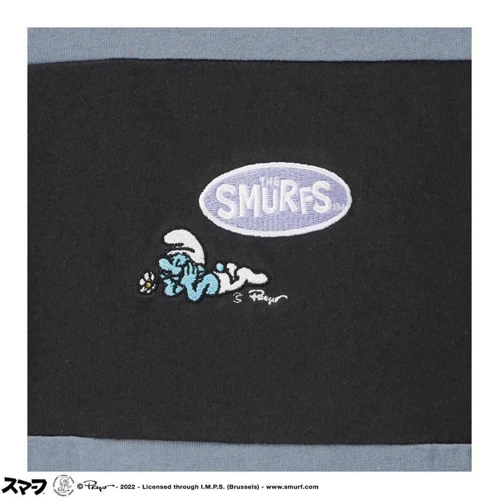 Smurf スマーフ ロングスリーブラガーシャツ メンズ