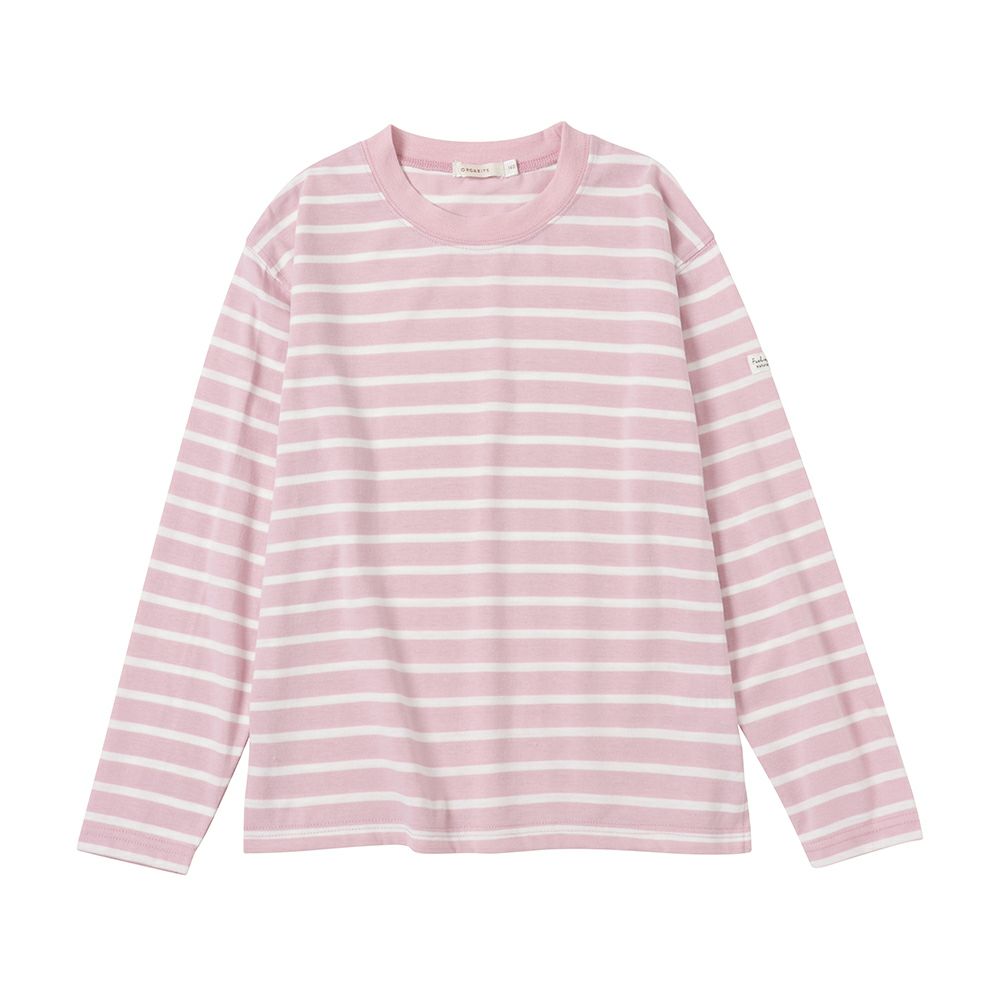 ORGABITS ボーダーロングスリーブTシャツ キッズ メール便 対応商品商品サムネイル-2