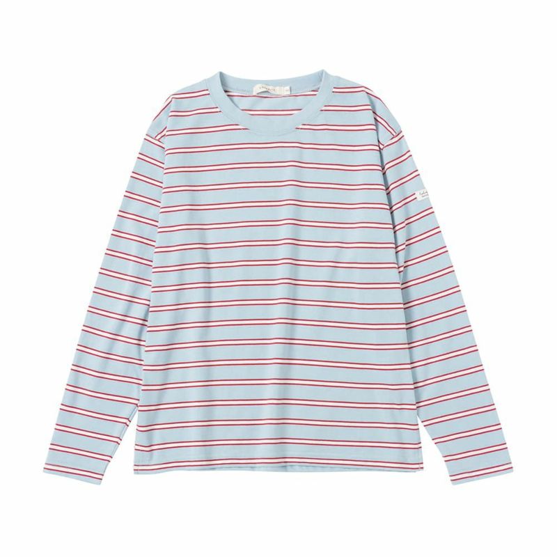 ORGABITS ボーダーロングスリーブTシャツ キッズ メール便 対応商品商品画像-3