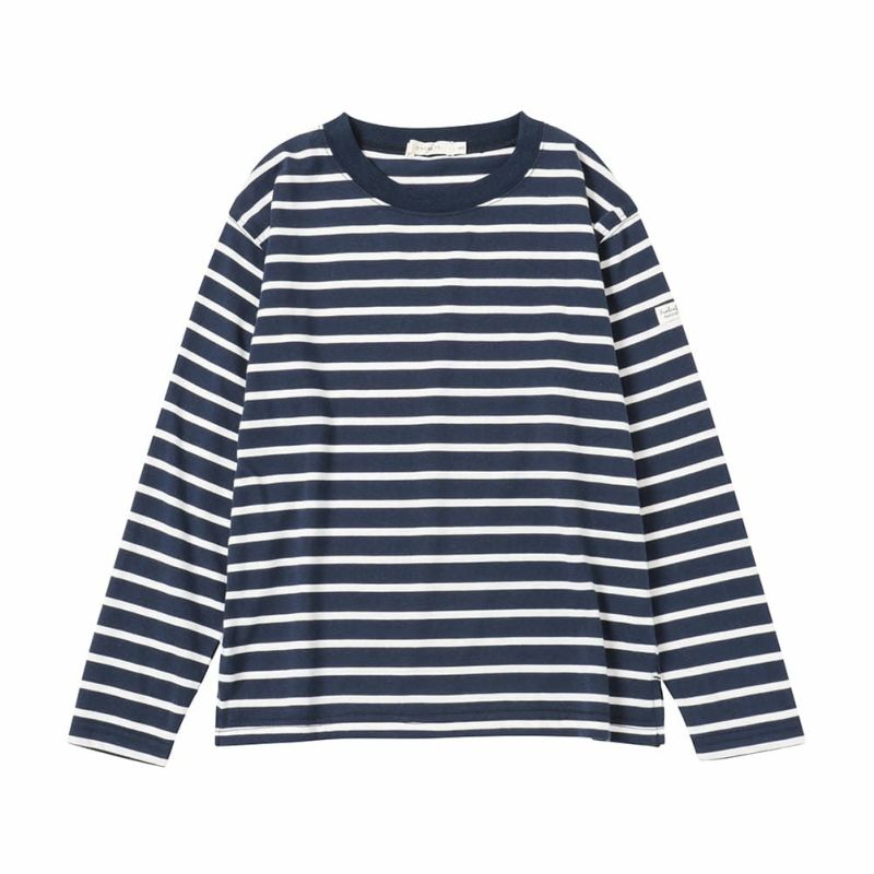 ORGABITS ボーダーロングスリーブTシャツ キッズ メール便 対応商品商品画像-4