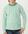 ORGABITS ボーダーロングスリーブTシャツ キッズ メール便 対応商品商品サムネイル-8