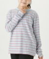 ORGABITS ボーダーロングスリーブTシャツ キッズ メール便 対応商品商品サムネイル-10