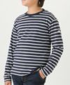 ORGABITS ボーダーロングスリーブTシャツ キッズ メール便 対応商品商品サムネイル-12