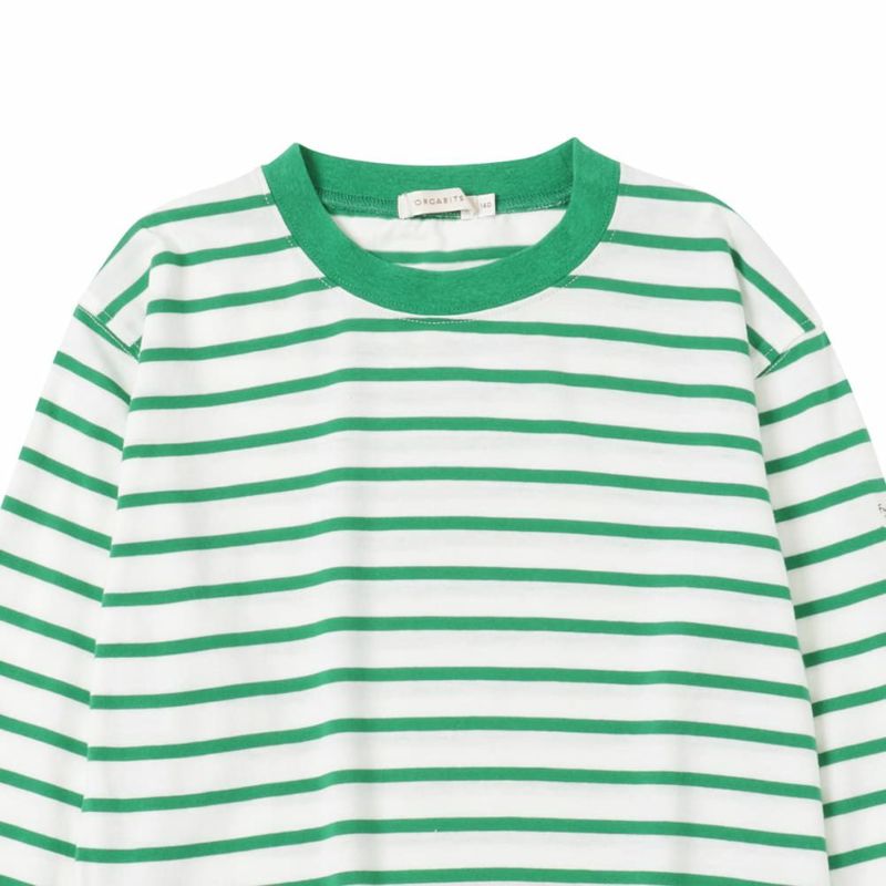 ORGABITS ボーダーロングスリーブTシャツ キッズ メール便 対応商品商品画像-14