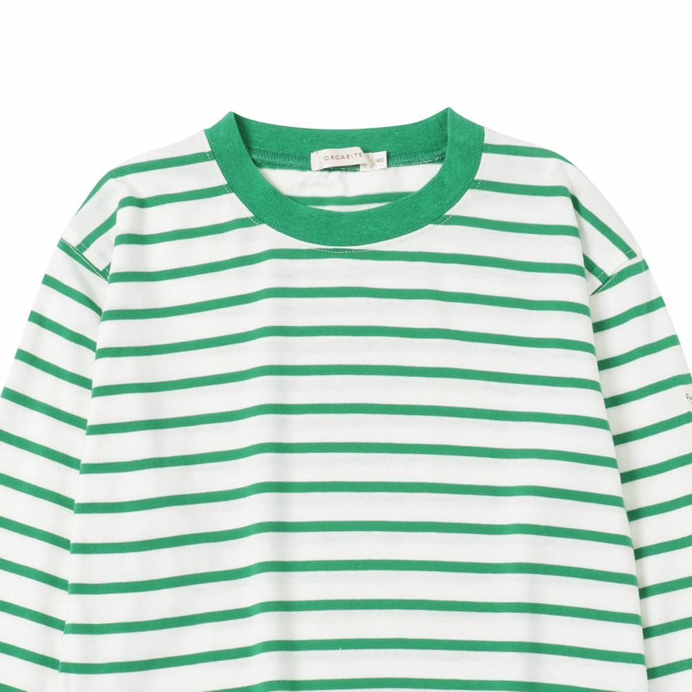 ORGABITS ボーダーロングスリーブTシャツ キッズ メール便 対応商品商品サムネイル-14