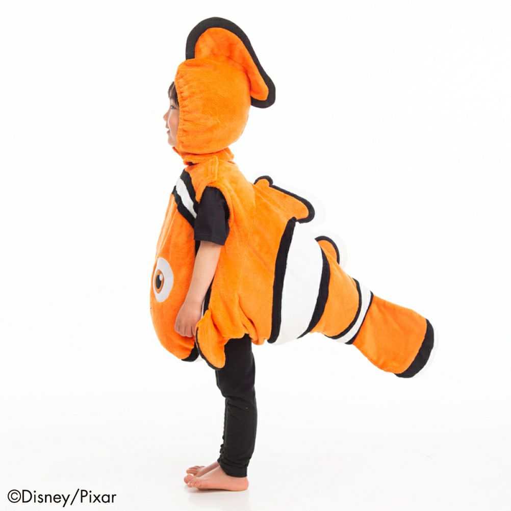 [期間限定価格]【オンラインストア限定】PIXAR ディズニー / ピクサー ファインディング・ニモ 　ニモ / 超立体コスチューム キッズ商品サムネイル-2