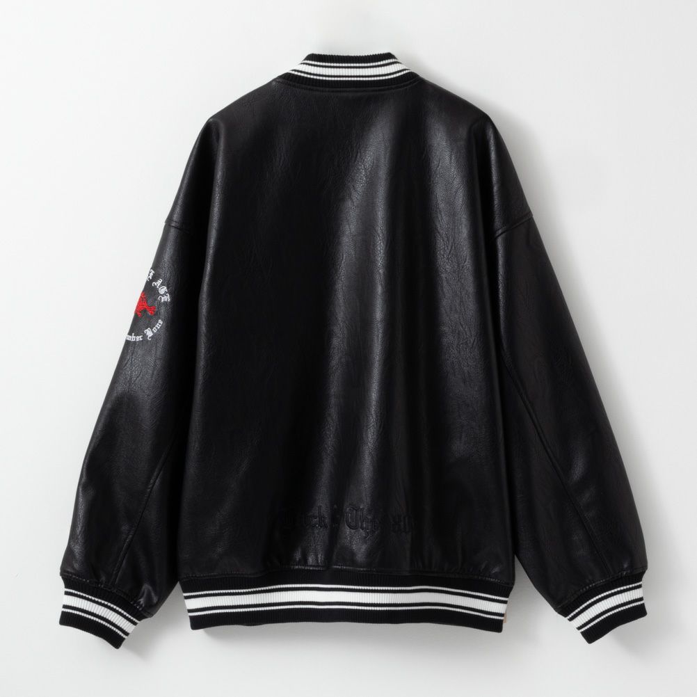 [期間限定価格]【オンラインストア限定】BRONZE AGE Bロゴサガラスタジアムジャケット メンズ商品サムネイル-2