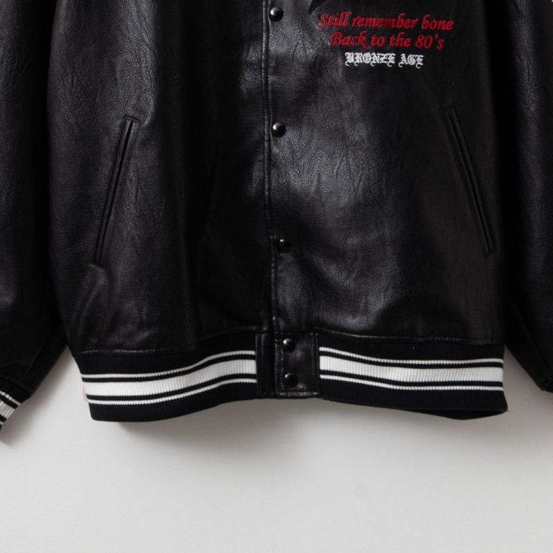 [期間限定価格]【オンラインストア限定】BRONZE AGE Bロゴサガラスタジアムジャケット メンズ商品画像-4