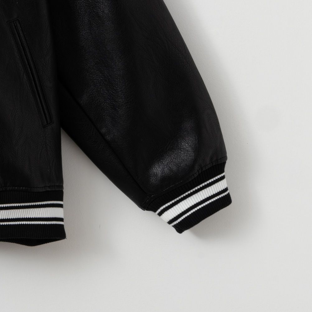 [期間限定価格]【オンラインストア限定】BRONZE AGE Bロゴサガラスタジアムジャケット メンズ商品サムネイル-5