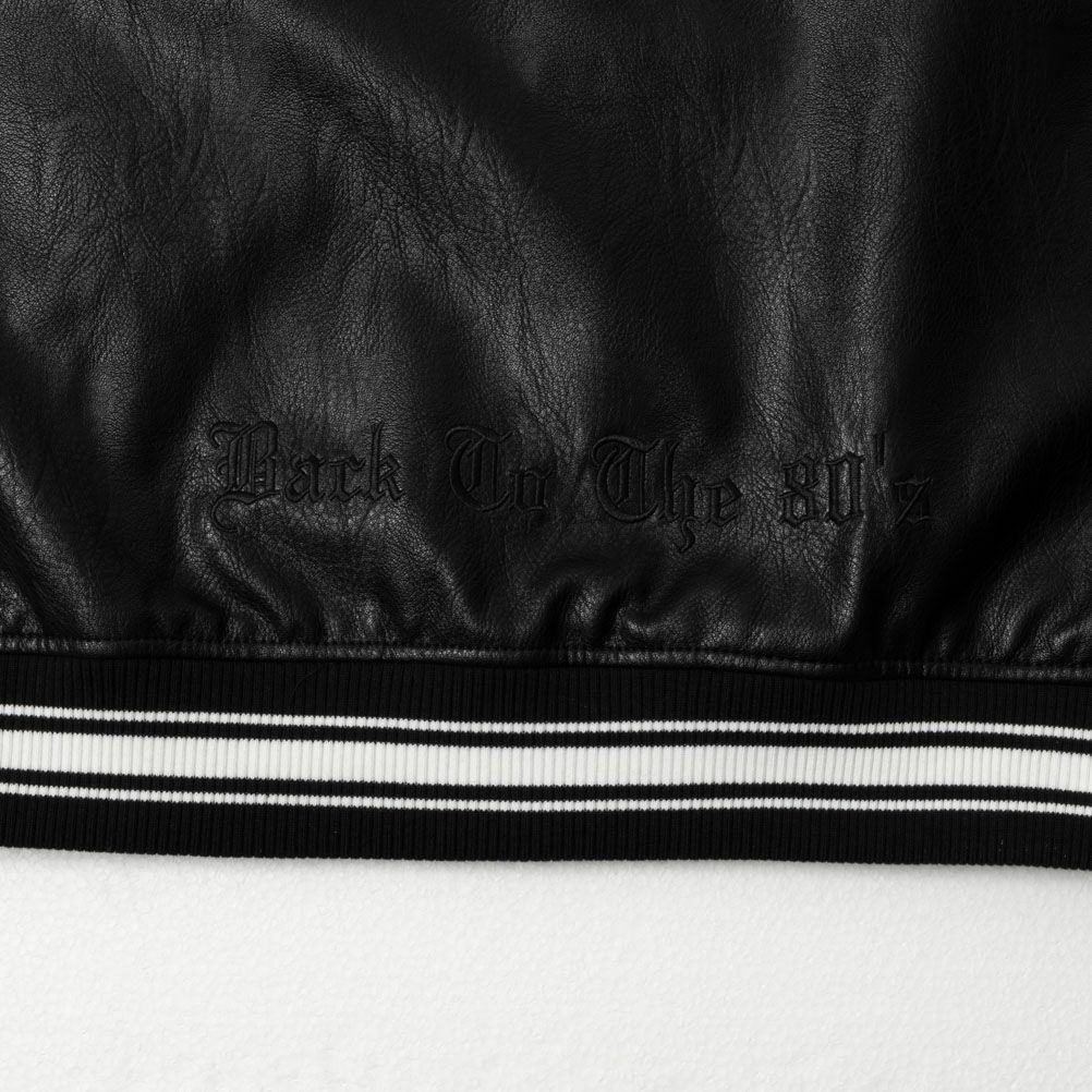 BRONZE AGE Bロゴサガラスタジアムジャケット メンズ