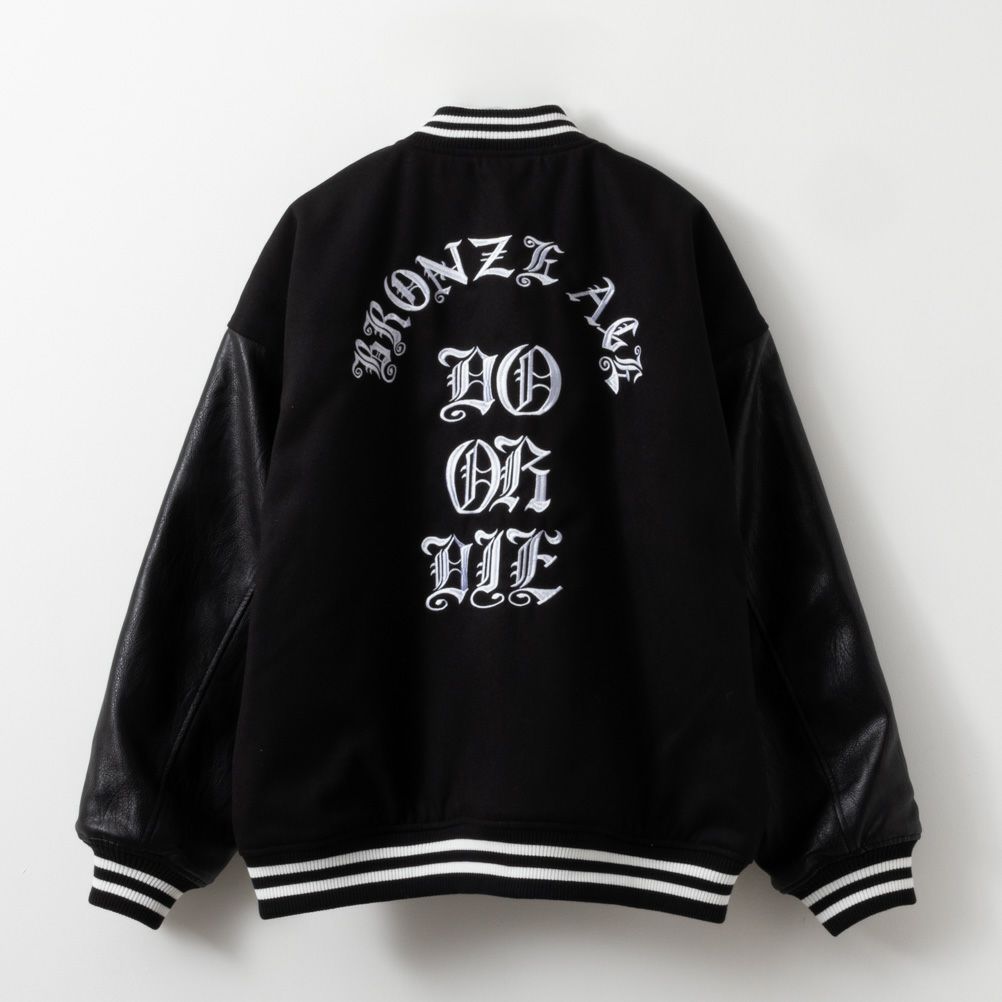 BRONZE AGE メルトンスタジアムジャケット メンズ