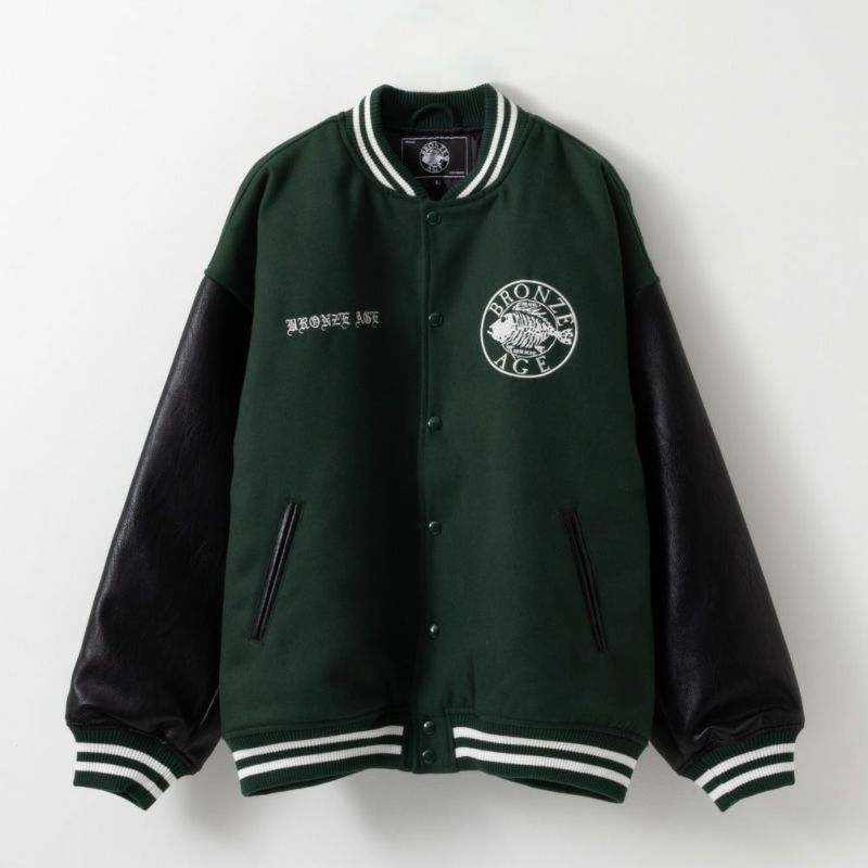 【オンラインストア限定】 BRONZE AGE メルトンスタジアムジャケット メンズ商品画像-5