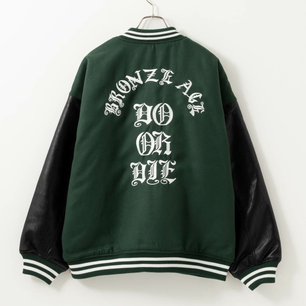 BRONZE AGE メルトンスタジアムジャケット メンズ