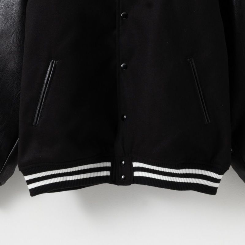 [期間限定価格]【オンラインストア限定】 BRONZE AGE メルトンスタジアムジャケット メンズ商品画像-9