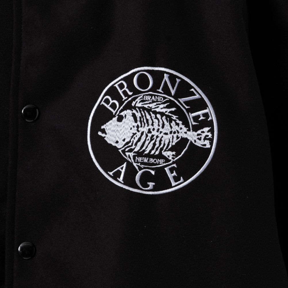 BRONZE AGE メルトンスタジアムジャケット メンズ