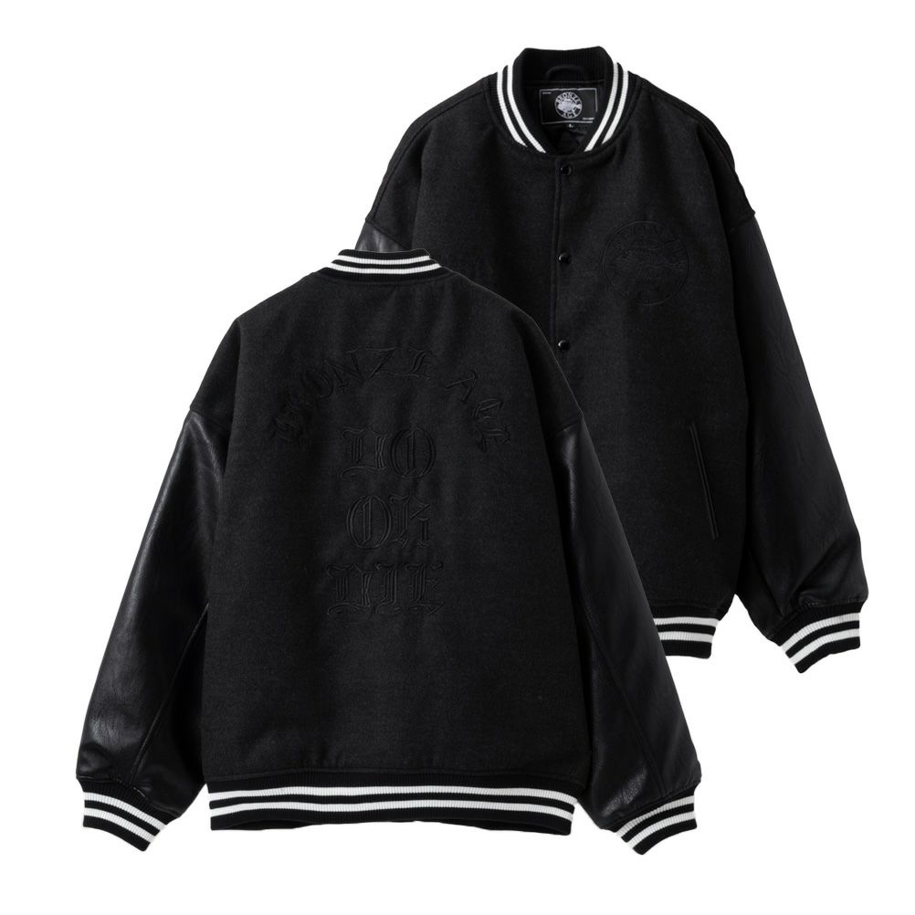 [期間限定価格]【オンラインストア限定】 BRONZE AGE メルトンスタジアムジャケット メンズ商品サムネイル-1