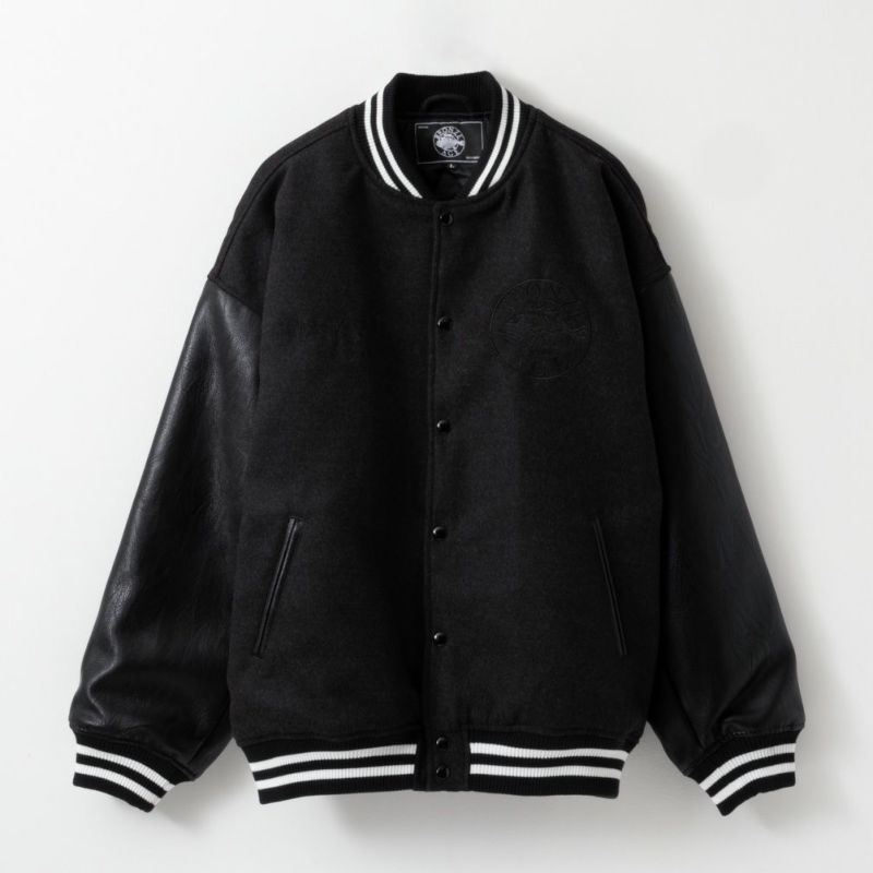 [期間限定価格]【オンラインストア限定】 BRONZE AGE メルトンスタジアムジャケット メンズ商品画像-2