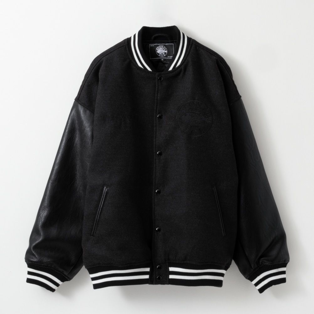 BRONZE AGE メルトンスタジアムジャケット メンズ