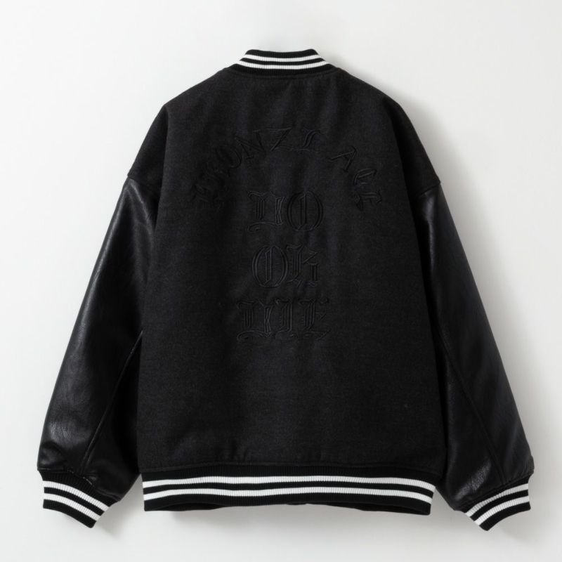 [期間限定価格]【オンラインストア限定】 BRONZE AGE メルトンスタジアムジャケット メンズ商品画像-3