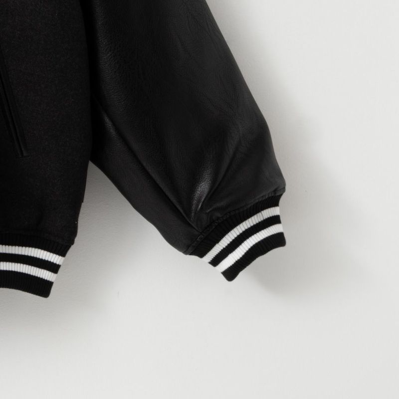 [期間限定価格]【オンラインストア限定】 BRONZE AGE メルトンスタジアムジャケット メンズ商品画像-5