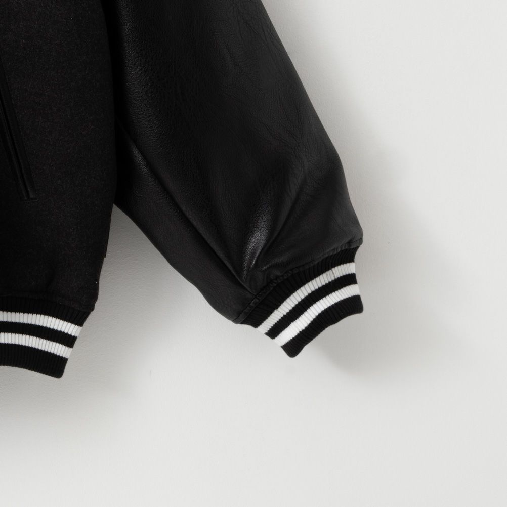 BRONZE AGE メルトンスタジアムジャケット メンズ