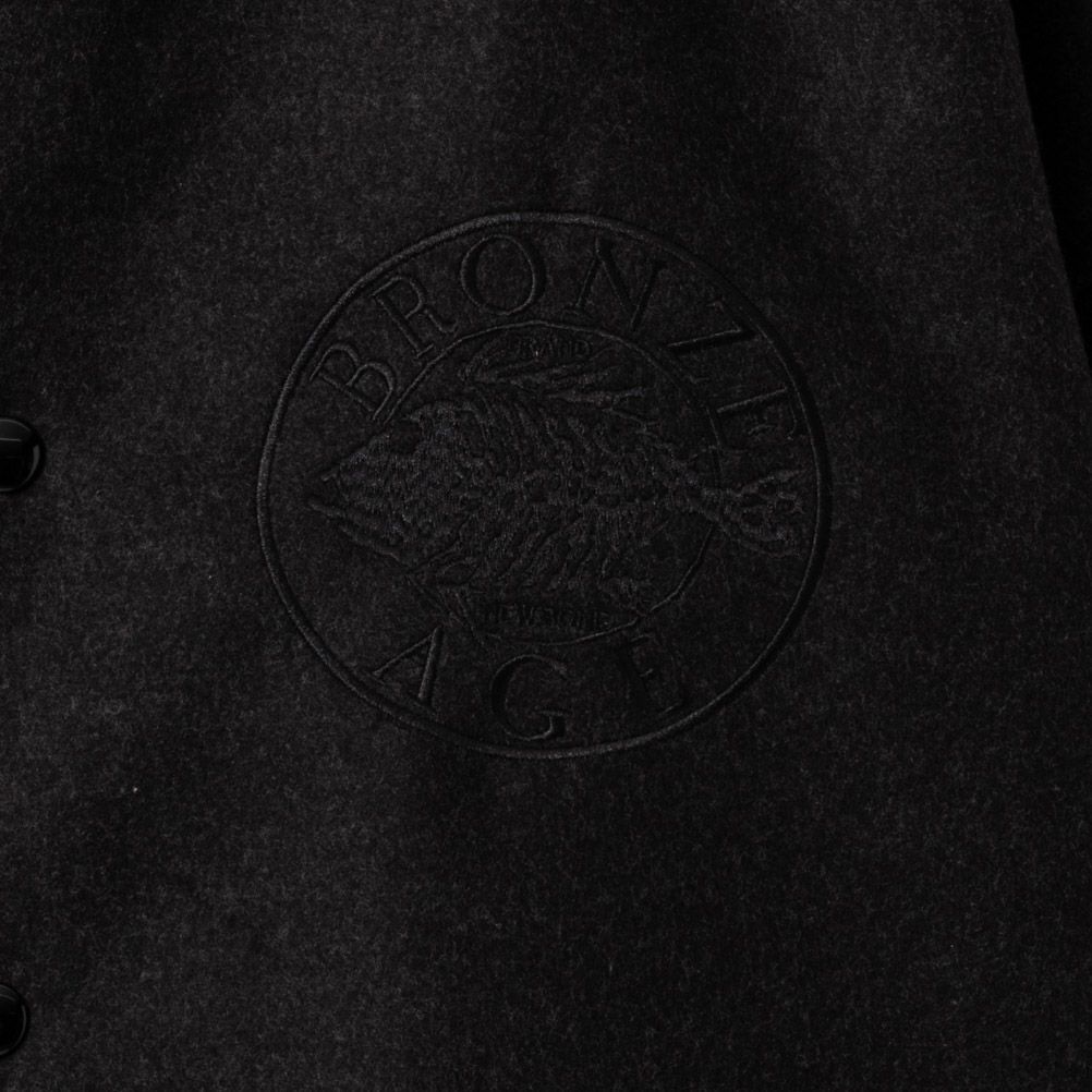BRONZE AGE メルトンスタジアムジャケット メンズ