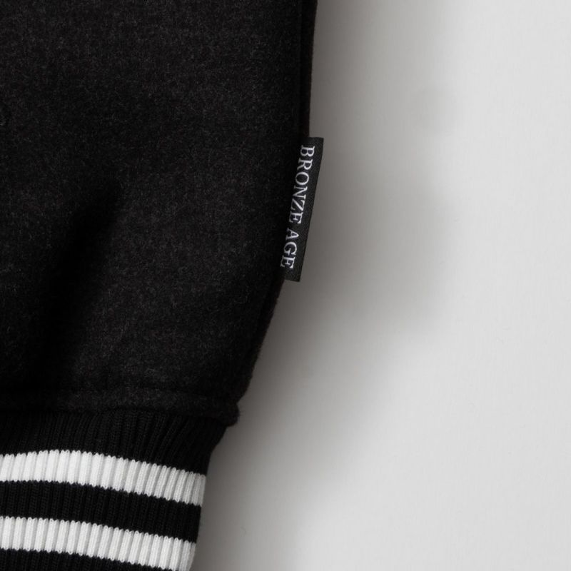 [期間限定価格]【オンラインストア限定】 BRONZE AGE メルトンスタジアムジャケット メンズ商品画像-9