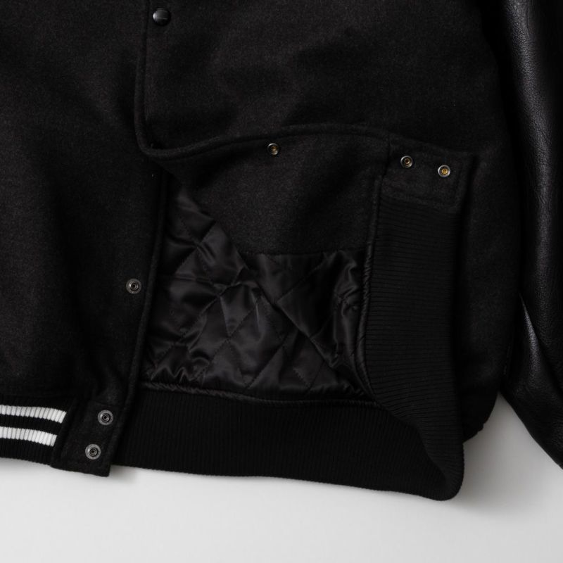 [期間限定価格]【オンラインストア限定】 BRONZE AGE メルトンスタジアムジャケット メンズ商品画像-10