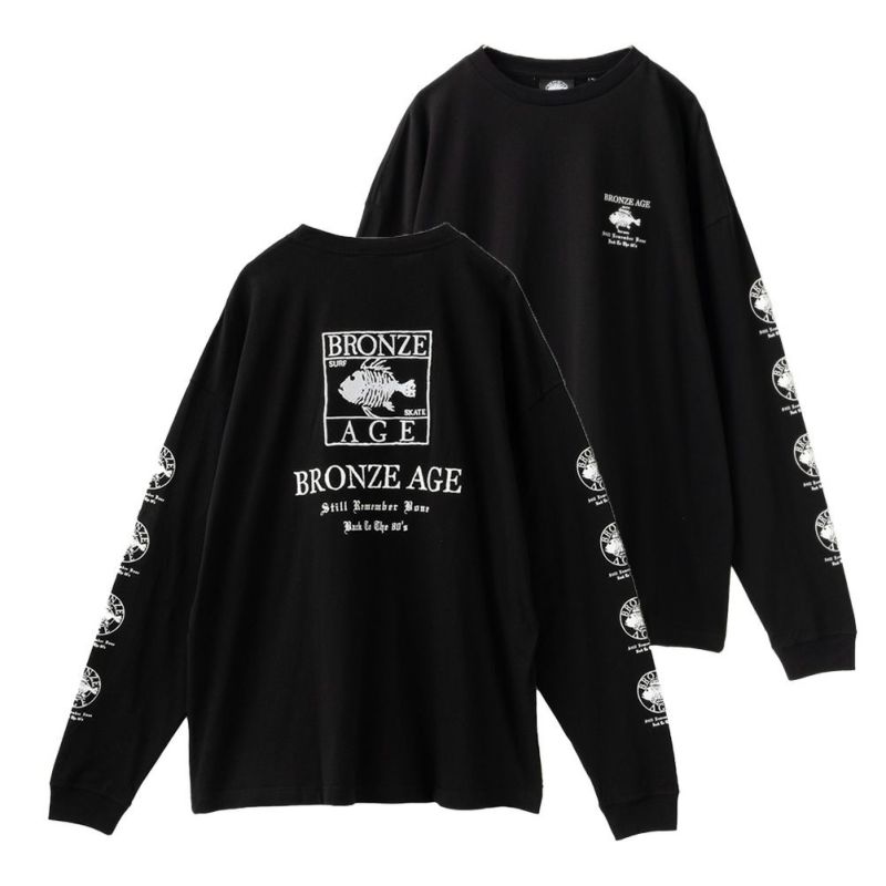 【オンラインストア限定】BRONZE AGE ボックスロゴロングスリーブTシャツ メンズ商品画像-1
