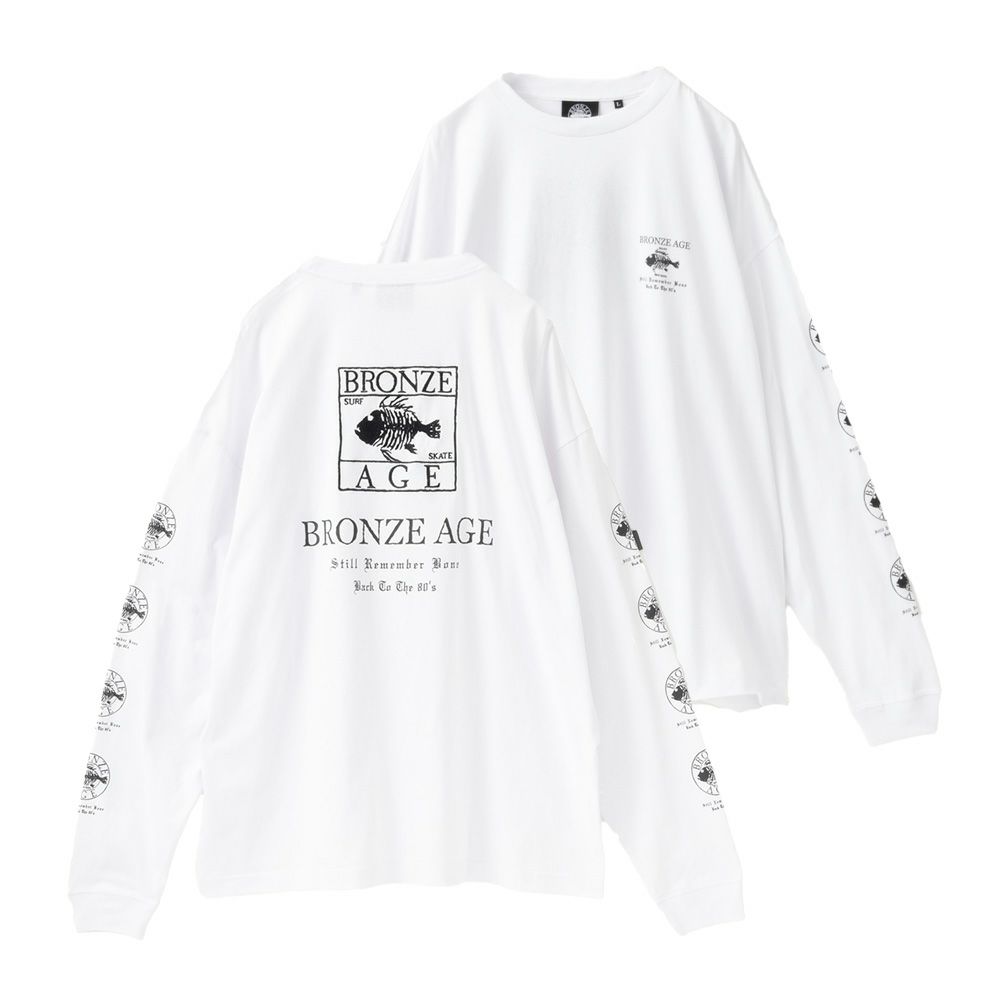 [期間限定価格]【オンラインストア限定】BRONZE AGE ボックスロゴロングスリーブTシャツ メンズ商品サムネイル-2