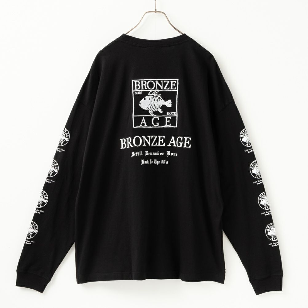[期間限定価格]【オンラインストア限定】BRONZE AGE ボックスロゴロングスリーブTシャツ メンズ商品サムネイル-3
