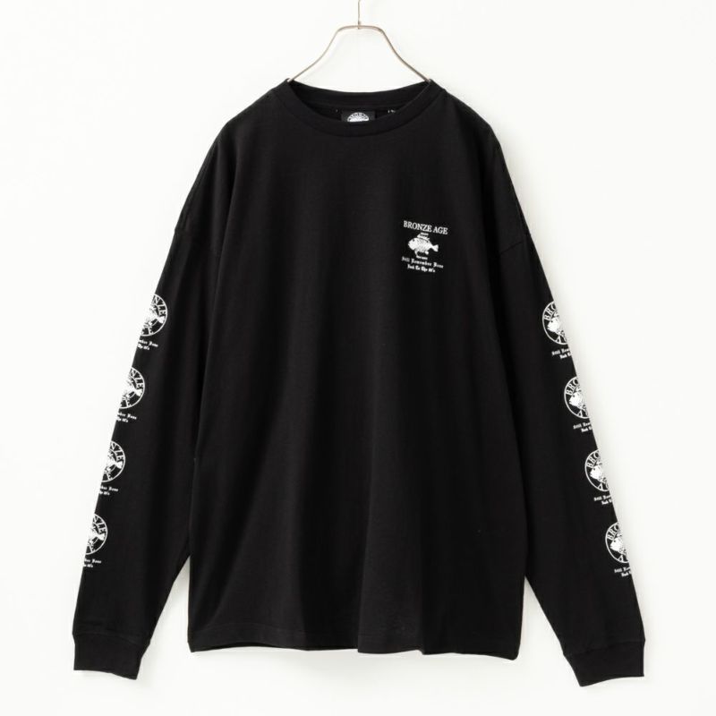 [期間限定価格]【オンラインストア限定】BRONZE AGE ボックスロゴロングスリーブTシャツ メンズ商品画像-4