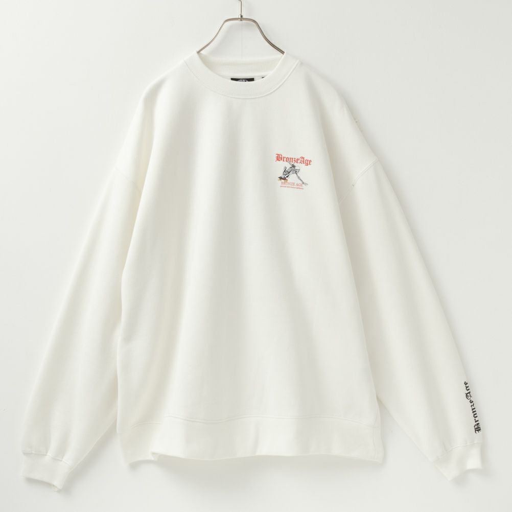 [期間限定価格]【オンラインストア限定】BRONZE AGE スカルビッグトレーナー メンズ商品サムネイル-6