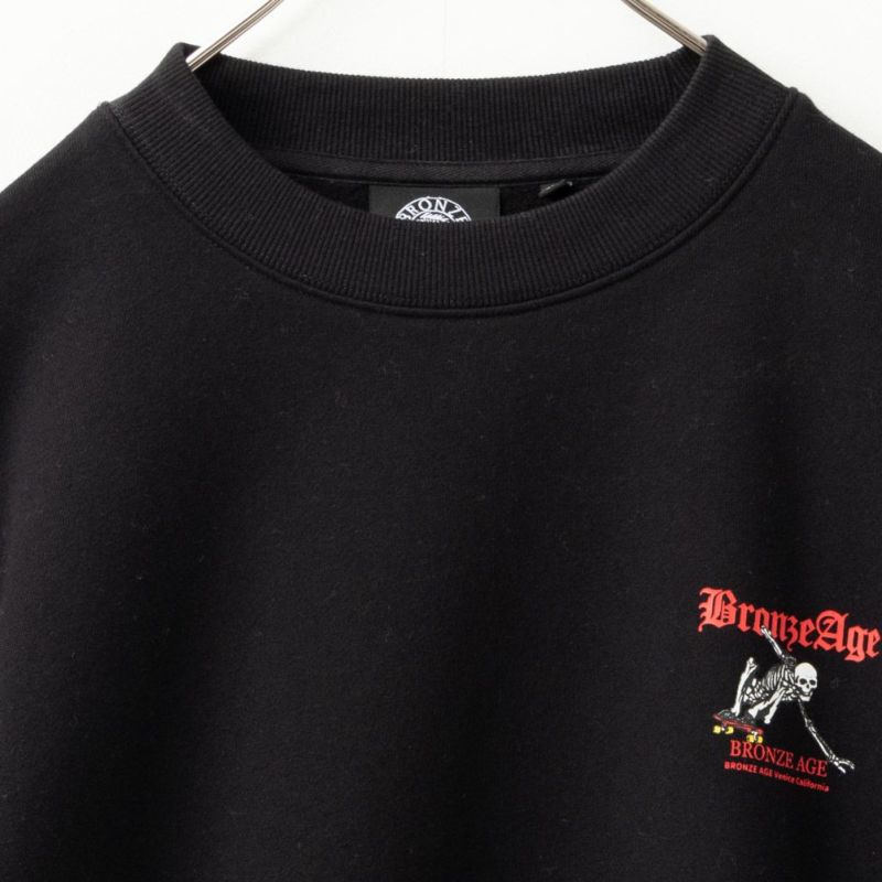 [期間限定価格]【オンラインストア限定】BRONZE AGE スカルビッグトレーナー メンズ商品画像-7