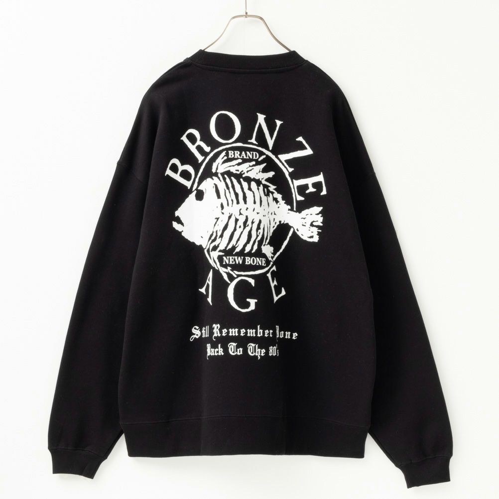BRONZE AGE サークルロゴビッグトレーナー メンズ