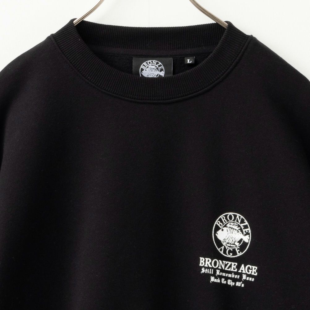 BRONZE AGE サークルロゴビッグトレーナー メンズ