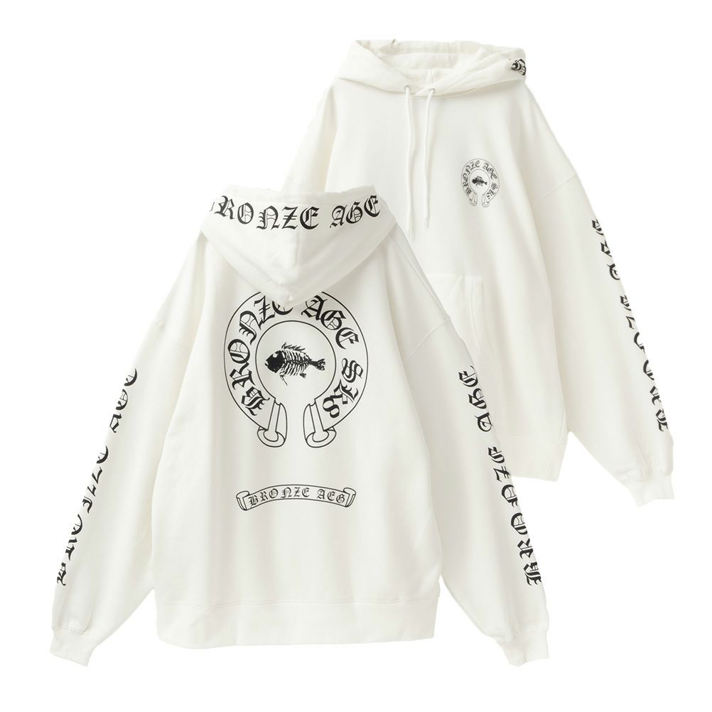 【オンラインストア限定】BRONZE AGE 馬蹄ロゴビッグパーカー メンズ商品サムネイル-2